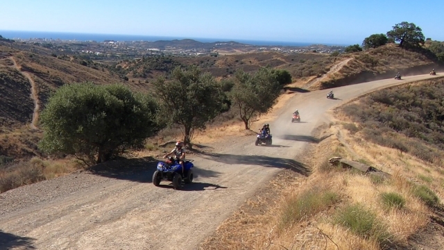 Escursione in quad a Mijas 