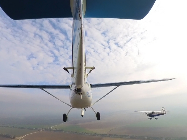  Vol en petit avion depuis l'aérodrome de Lebrija