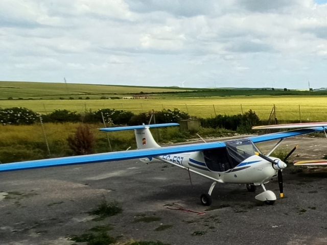  Notre avion avant de décoller 