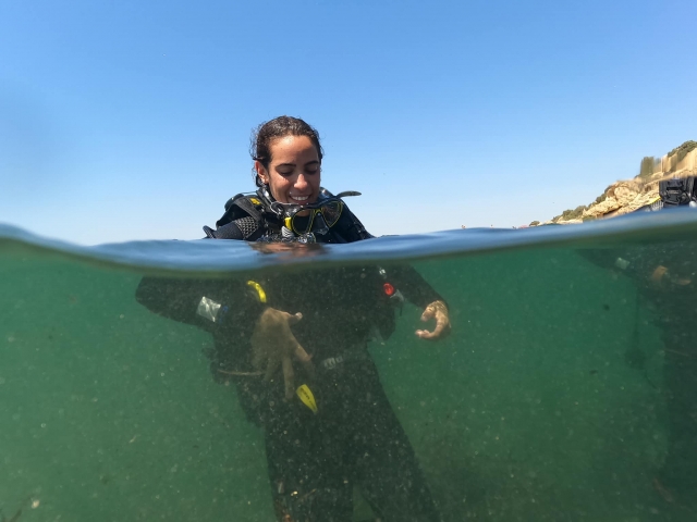  Diving in Cabo de la Huerta 