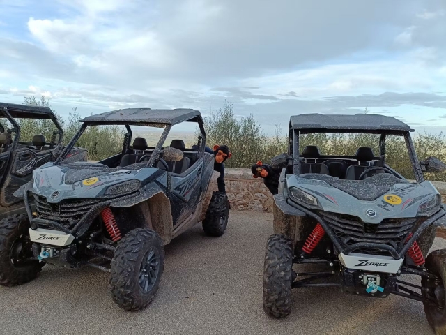  Buggies prontos para o percurso