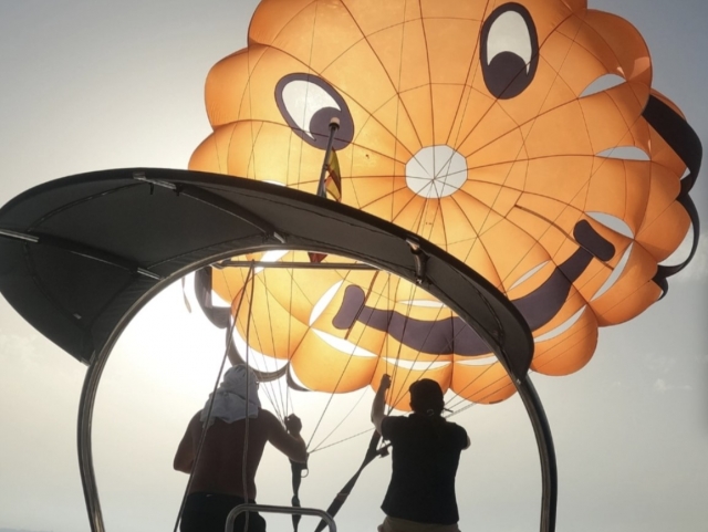 Parasailing in Badalona and Barcelona 