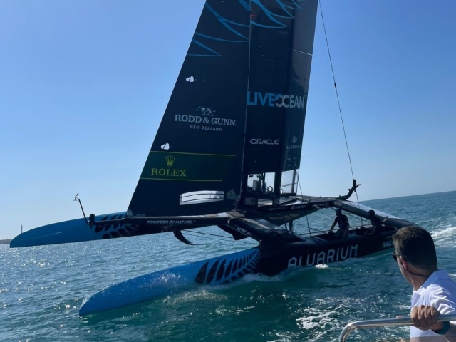 Competición de Sail GP