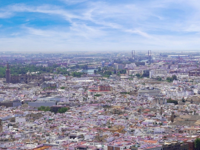  Viste di Siviglia dalla mongolfiera 