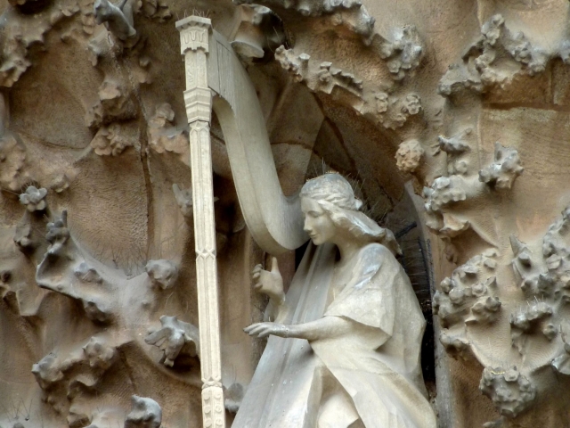 Detalles fachada Sagrada Familia