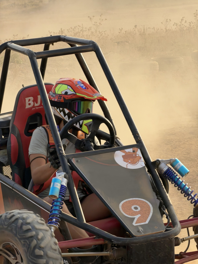 Condução de buggy monolugar 
