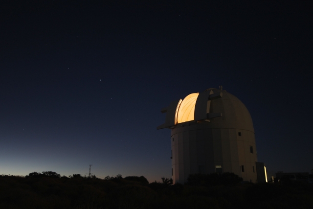  Osservatorio del Teide di notte 