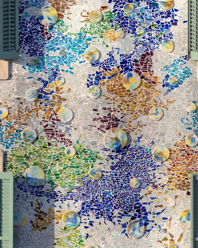  Les murs de l'œuvre de Gaudí 