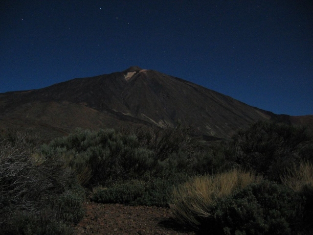  Paesaggio notturno del Teide 