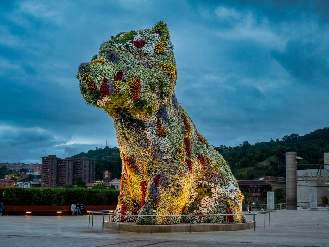 Puppy, la mascotte du Guggenheim 