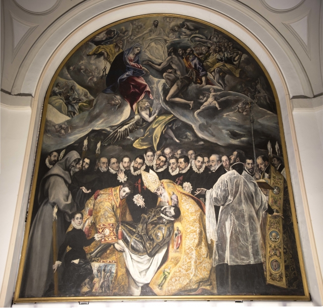  The Burial of the Count of Orgaz by El Greco 