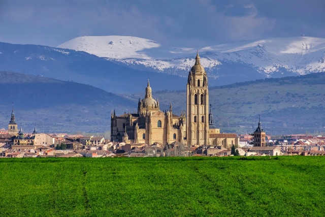 Vistas de la ciudad de Segovia