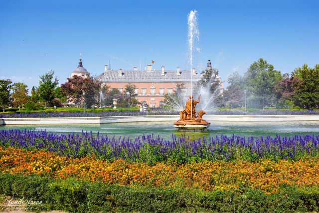 Fuetes de los jardines