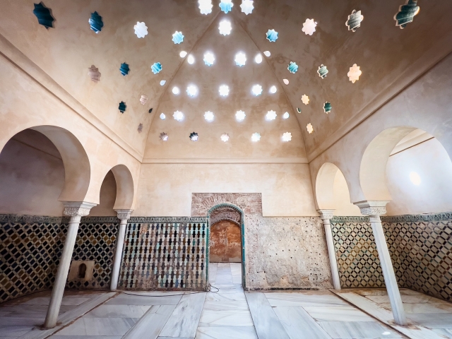 In the Comares Bath 