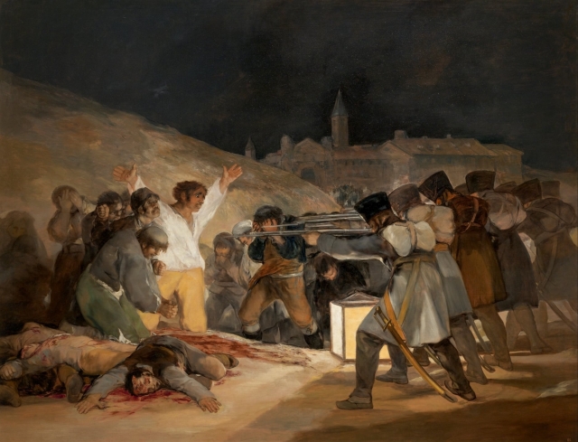  Dipinto raffigurante l'esecuzione del 3 maggio a Madrid