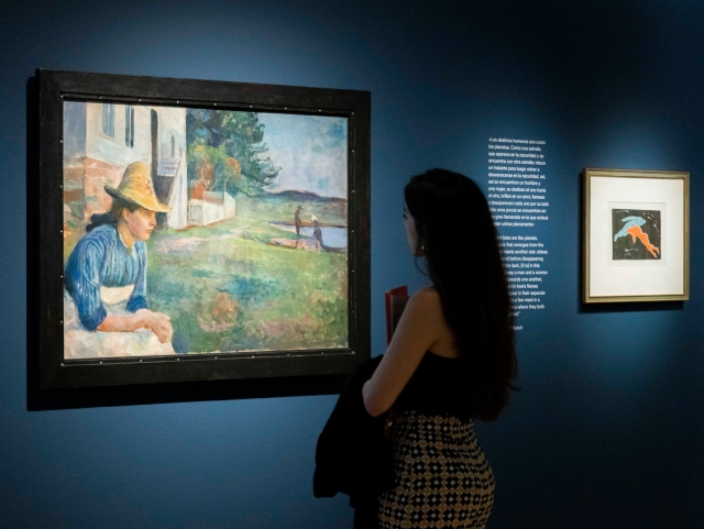  Coucher de soleil de Munch au Thyssen 