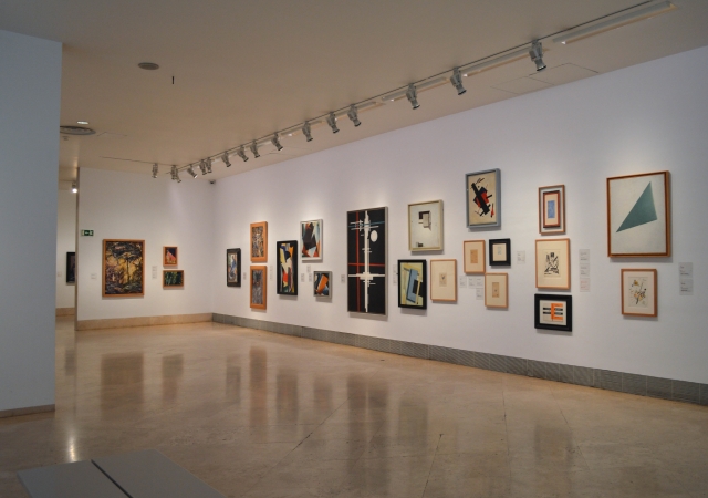 Exposición de arte del museo