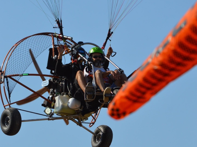  Paramotor with professional monitor 