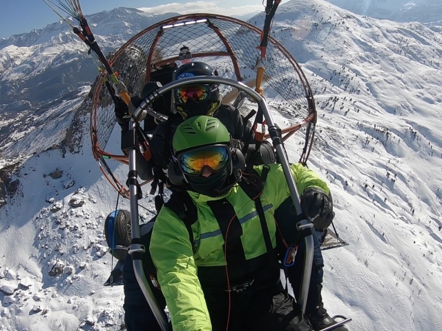  Selfie from the paramotor 