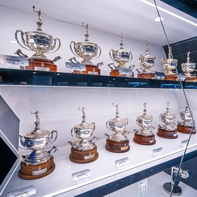  Trophies won 