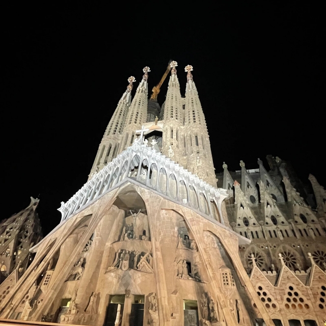  Sagrada Familia illuminée 