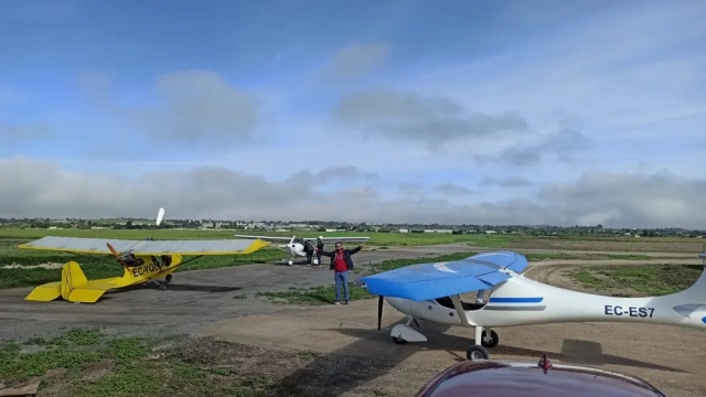 Expertos con las avionetas