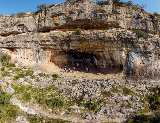  Complesso di grotte nella Sierra Godall 
