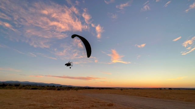  Paratrike a Numancia de La Sagra 