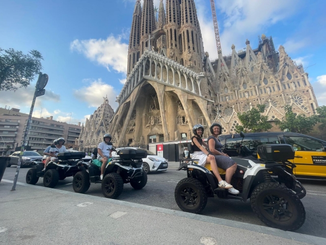  Visitez Barcelone en pilotant un quad