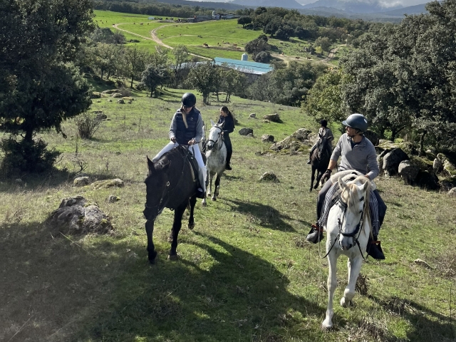 A caballo por la sierra