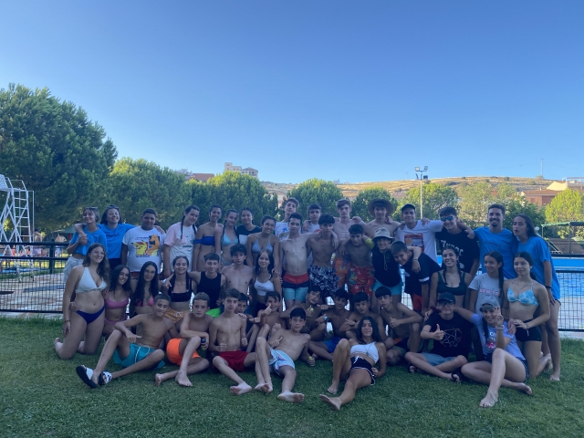 Niños del campamento