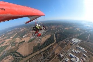 Deltaplano motorizzato sul Guadalquivir, 30 min