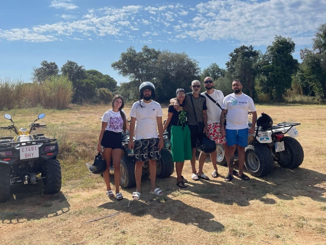  Quads mit Freunden 