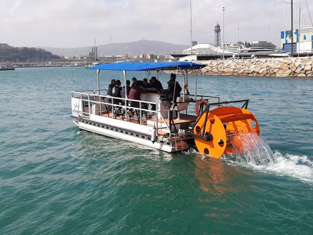 Water bike en Valencia
