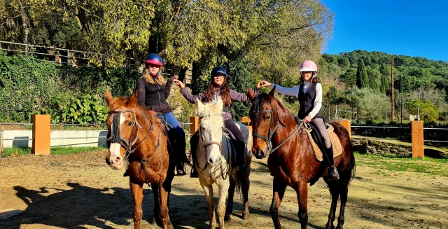 Casal hípico en Santa Susanna