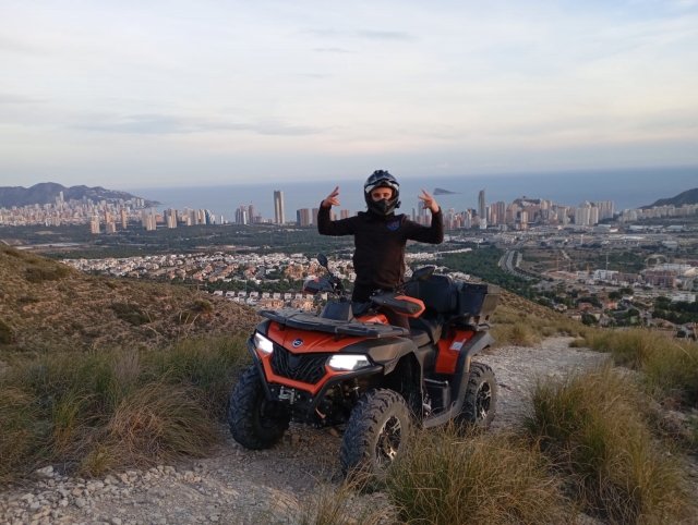 Itinéraire en quad 