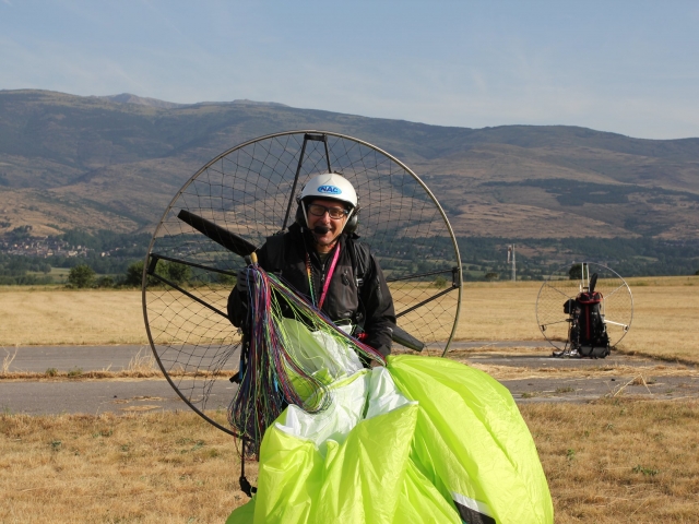 准备Paramotor 