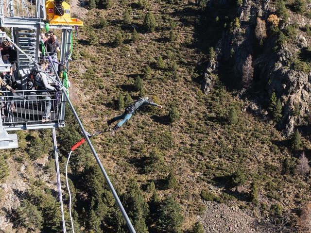 Bungee en Vall del Riu