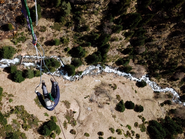 Salto de bungee en Vall del Riu