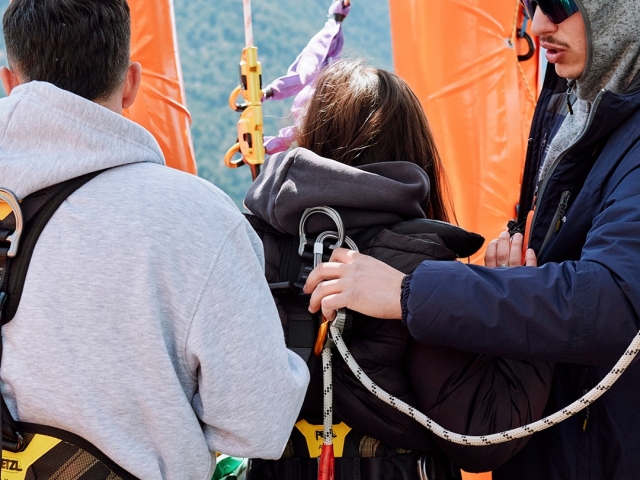 Preparando el salto