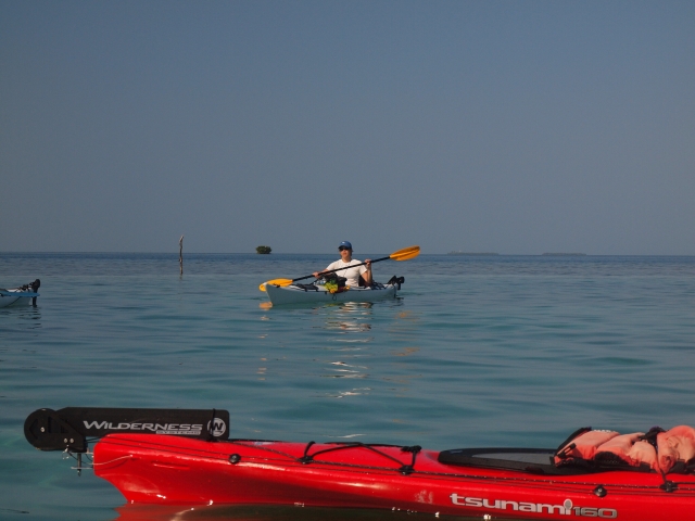 Kayak in Puerto Banus