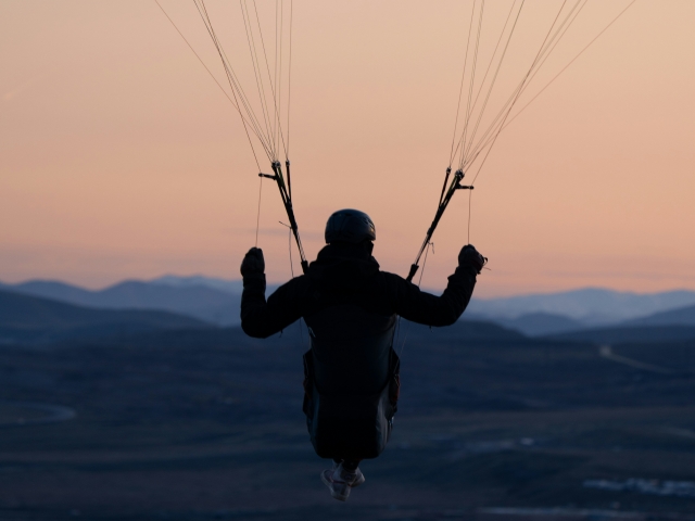 Flight in Paraged By Almería