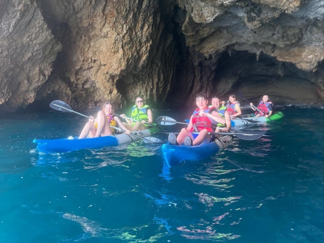 Kajakerfahrung in Jávea 