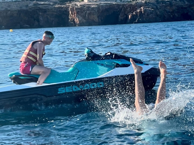 Ruta en moto de agua Aguadulce