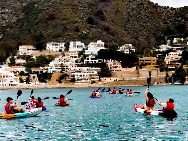 Excursión en kayak por la Costa Blanca
