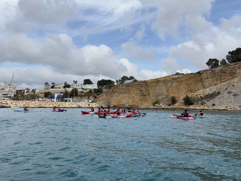 Ruta en kayak desde Moraira