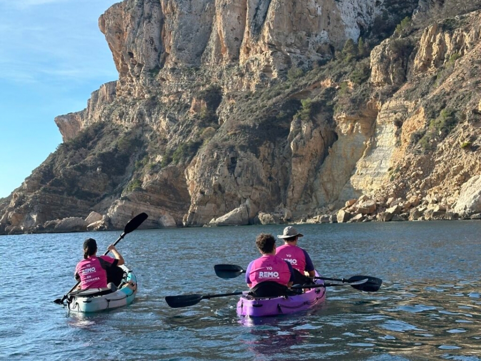 Ruta en kayak por la Costa Blanca