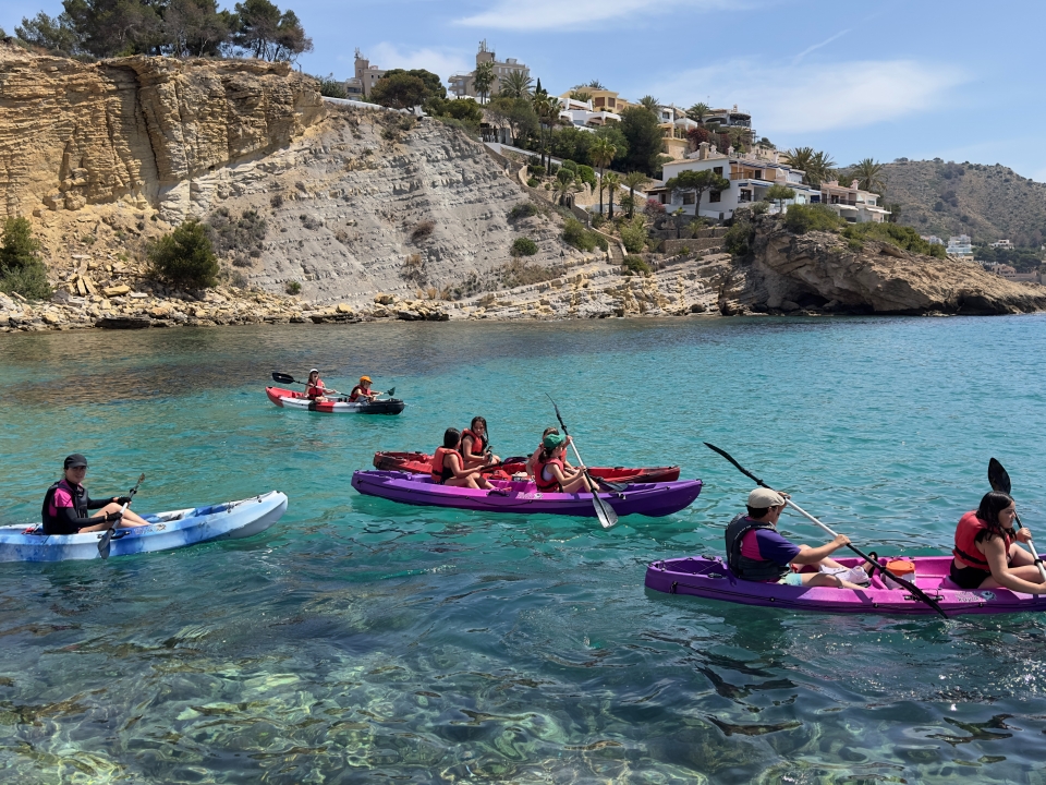Excursión en kayak
