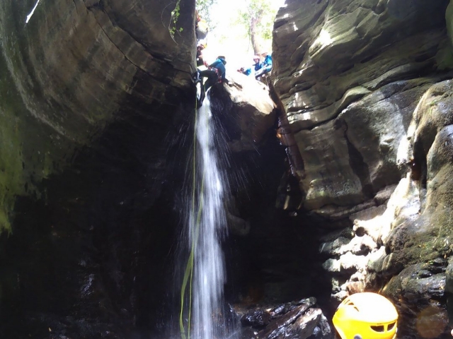 Descendiendo el Arroyo del Palancón