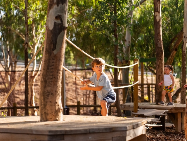 Jungle family entrance in Malaga, children -120cm